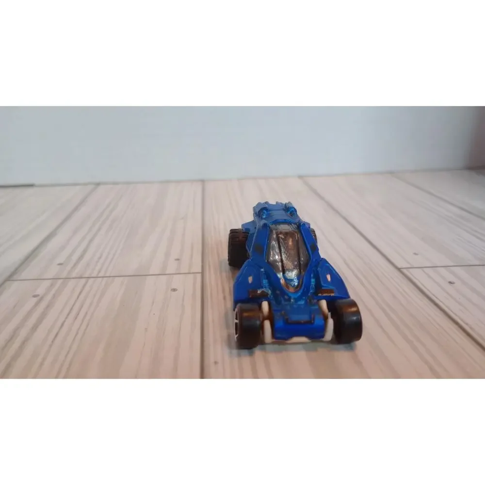 BLUE MAX STEEL TURBO RACER SHORT CARD 2014 HOT WHEELS 1/64 DIECAST CAR